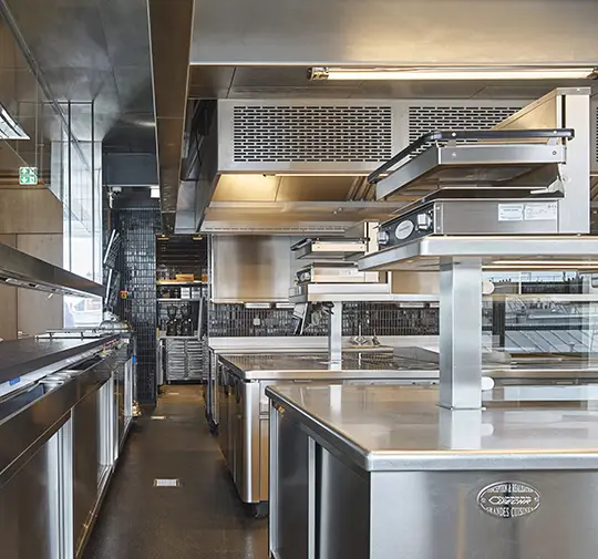 ECHR - cuisines professionnelles - La Tour d'Argent - Réalisation - 2