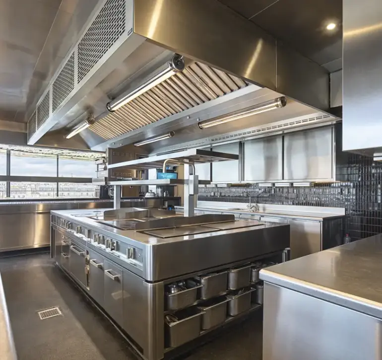 echr installation cuisine professionnelle gastronomique restaurant la tour d'argent paris 03